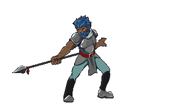 Kell idle battle animation